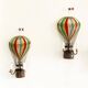 Pair of vintage Italian Montgolfière wall lights