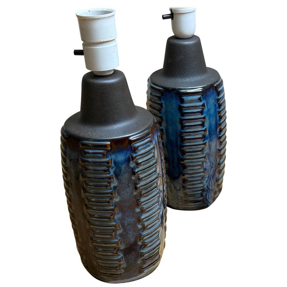 Table lamps attributed to Einar Johansen for Søholm, 1960s, set of 2