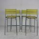 Ensemble de quatre tabourets de bar par Tito Agnoli pour Pierantonio Bonacina