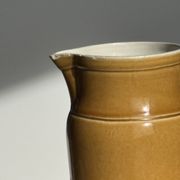 Carafe en céramique jaune Grès Kilt 1 litre H17