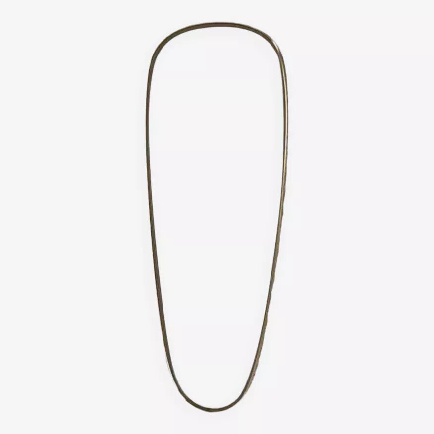 Miroir doré rétroviseur et forme libre des années 50