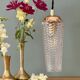 Vintage glass tulip spike pendant (SE11)