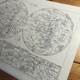 Old sky map from 1928