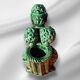 Spaghetti Noodles Ceramic Poodle Color Green Italy