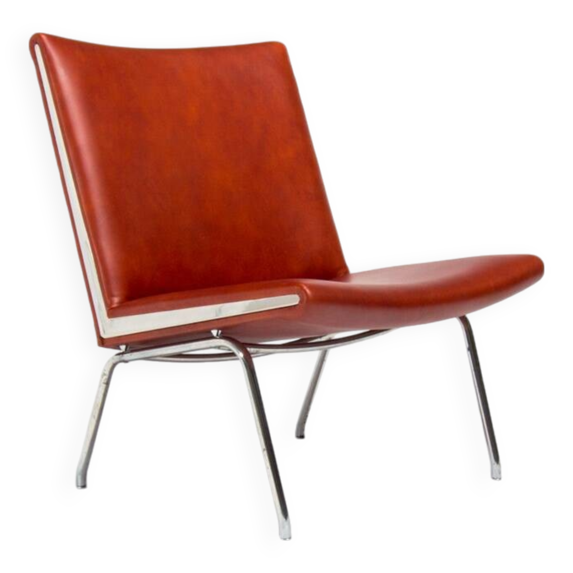 Danish Lounge Chair The Airport Chair Designed by Hans Wegner, 1950's