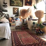 Oriental wool carpet 95x176cm