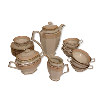 Porcelain tea or coffee service from Berry Lourioux & Foecy