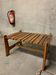 Vintage Pine Coffee Table, Reconstruction Period, Brutalist Design