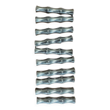 70s bamboo knife holder