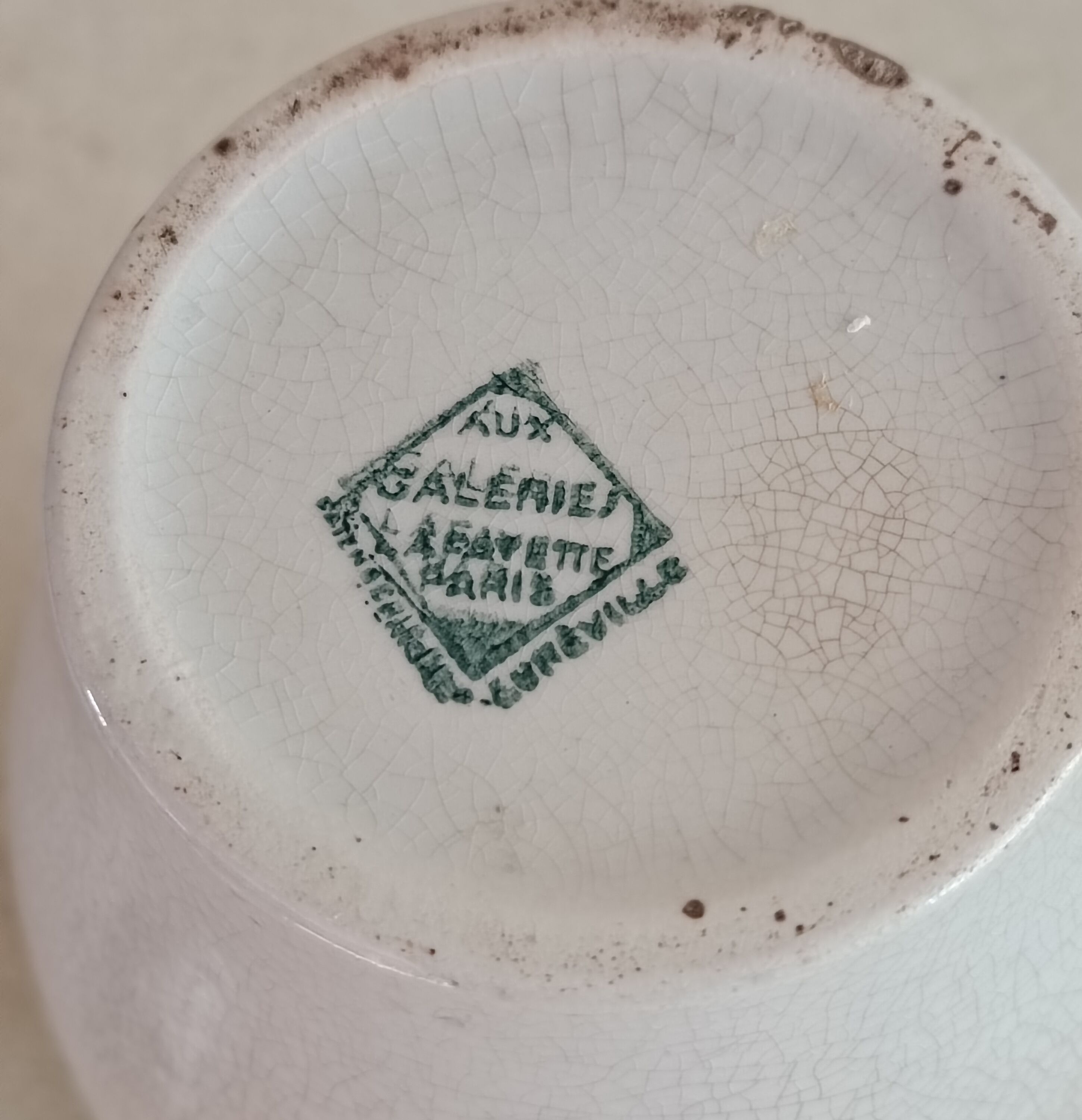 Coffee maker iron earth Lunéville
