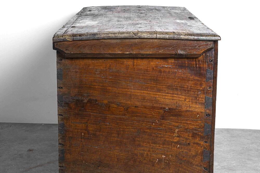 Old wooden chest
