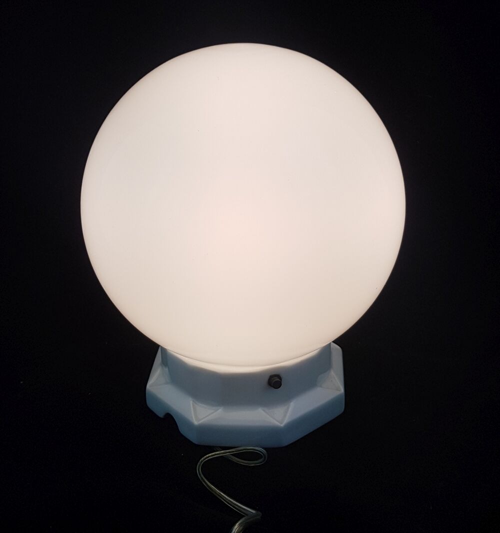 Ceramic art deco ceiling light