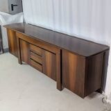 Walnut Sapporo Sideboard by Mario Marenco for Mobilgirgi, 1970s