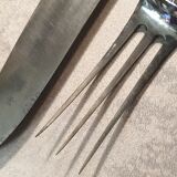 Silver/ivory leg service