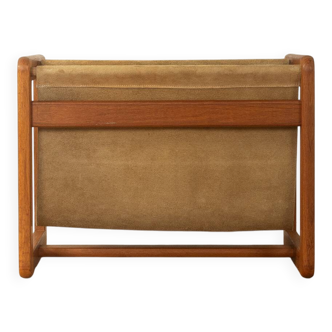 Mid-century magazine rack by Aksel Kjersgaard for Salin Møbler, Denmark, 1960s