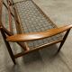 Scandinavian sofa 3 places in teak 1960 restored