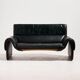 Ds 2011 two-seater leather sofa by De Sede