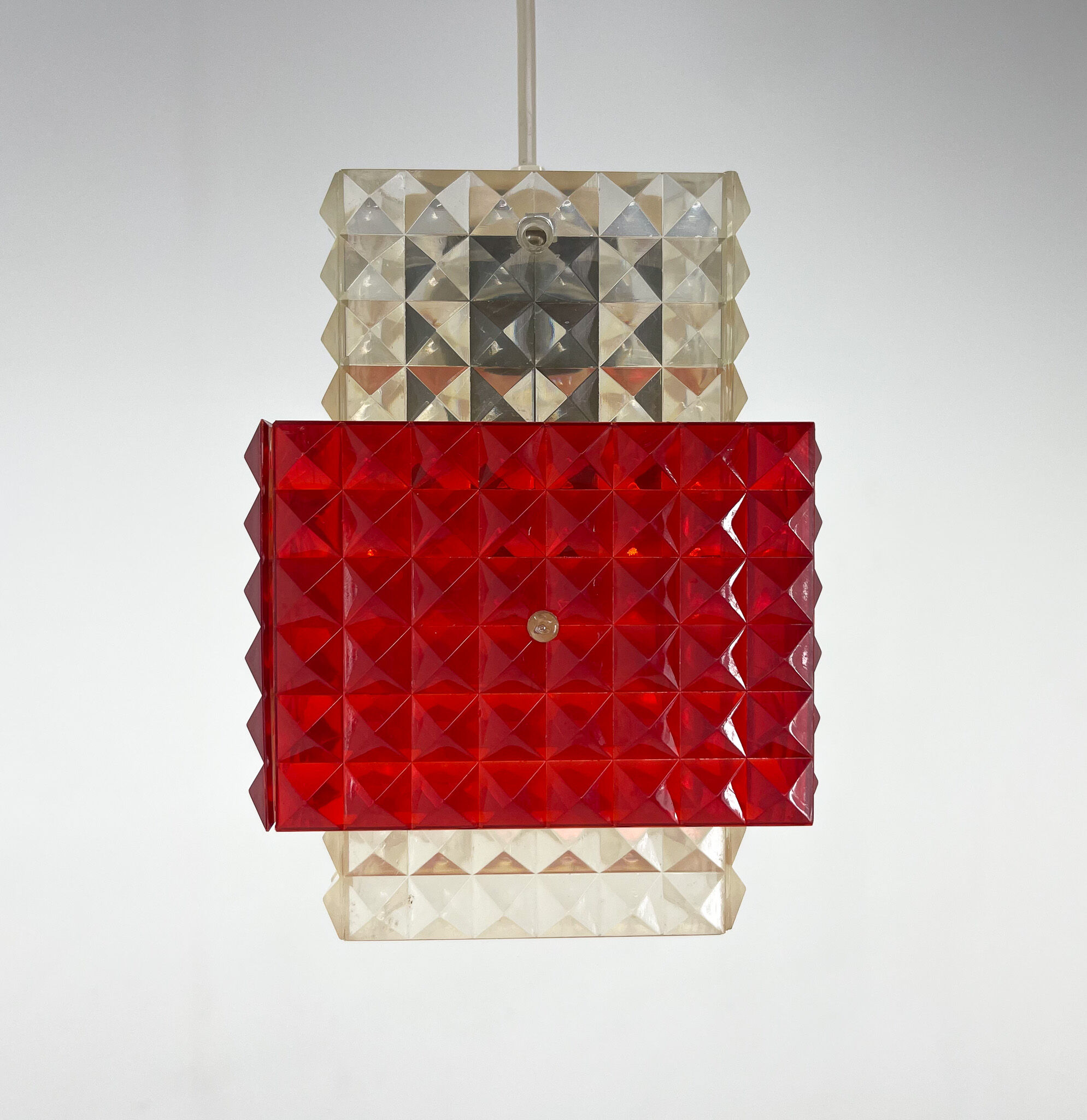 1970's Plastic Pendant Light, Germany
