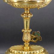 Bronze Gilt Bouillotte Lamp in Directoire Style "Lucien Gau"