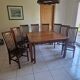 Lot table and 8 chairs