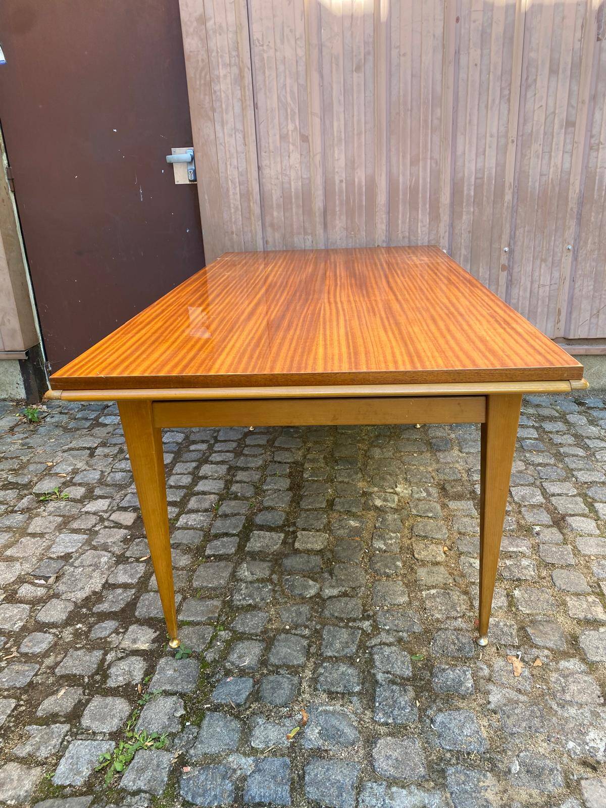 Mid-Century Modern Scandinavian extendable dining table 1960