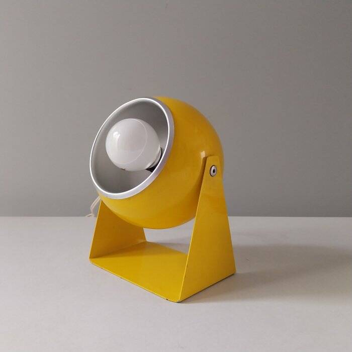 vintage italian table lamp 70s