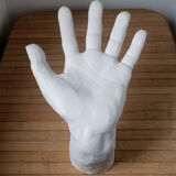 Plaster hand