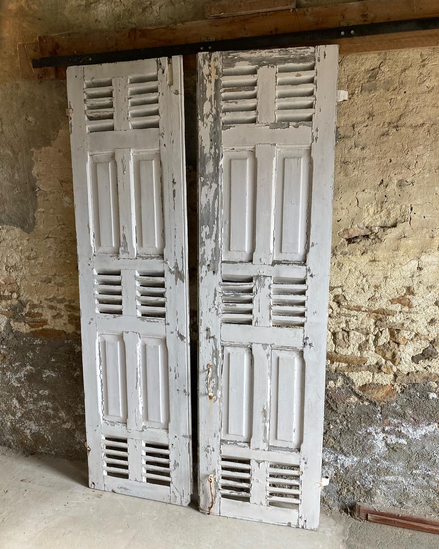 4 paires de volets persiennes
