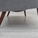 1960s, Danish sofa by Kurt Østervig model 58, completely reupholstered, furniture wool, teak wood.