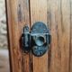Small vintage pine storage cabinet – Antique French workshop furniture
