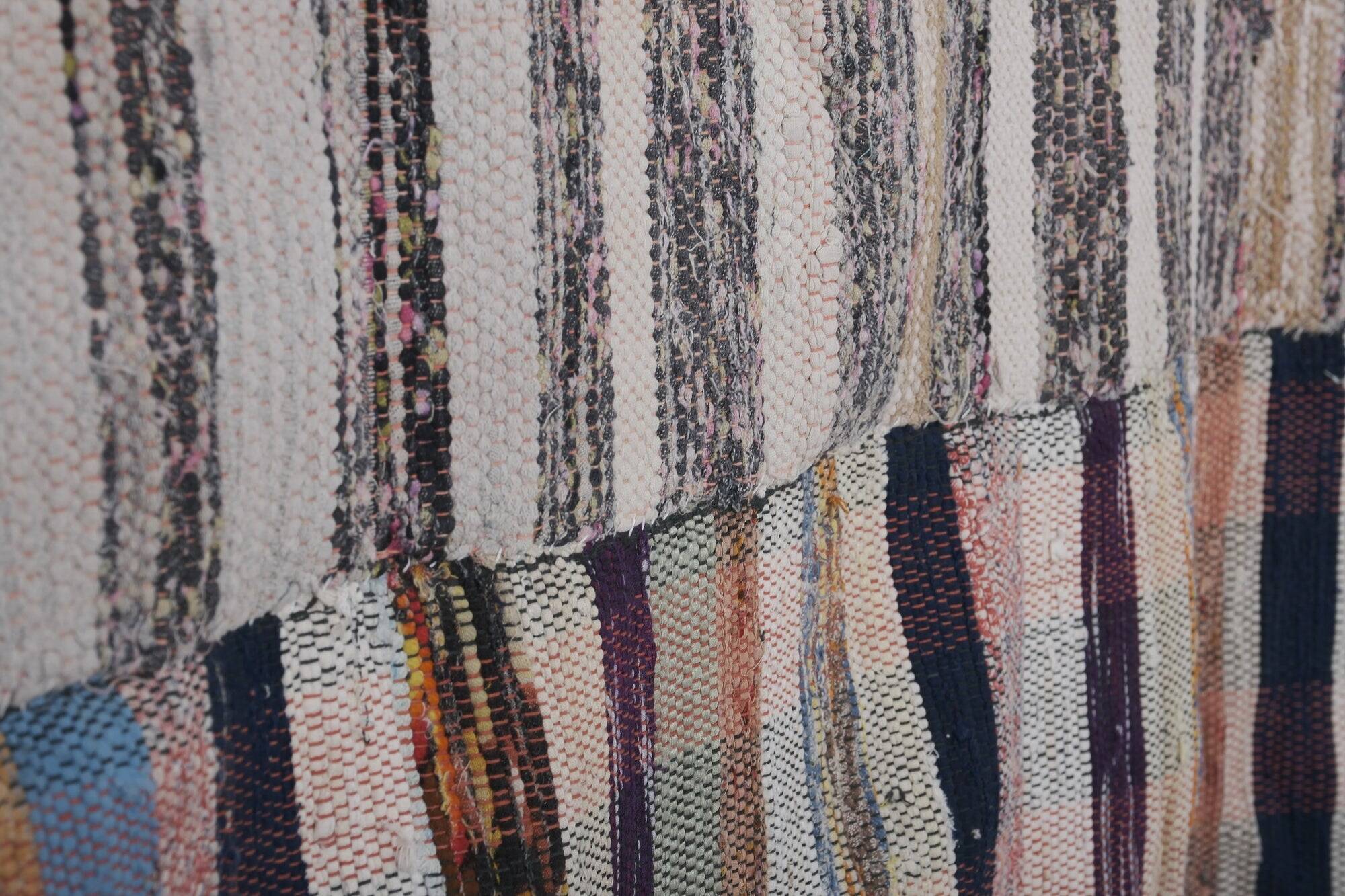 Vintage Turkish kilim handwoven 244x324 cm
