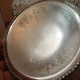 Silver plated serving dish