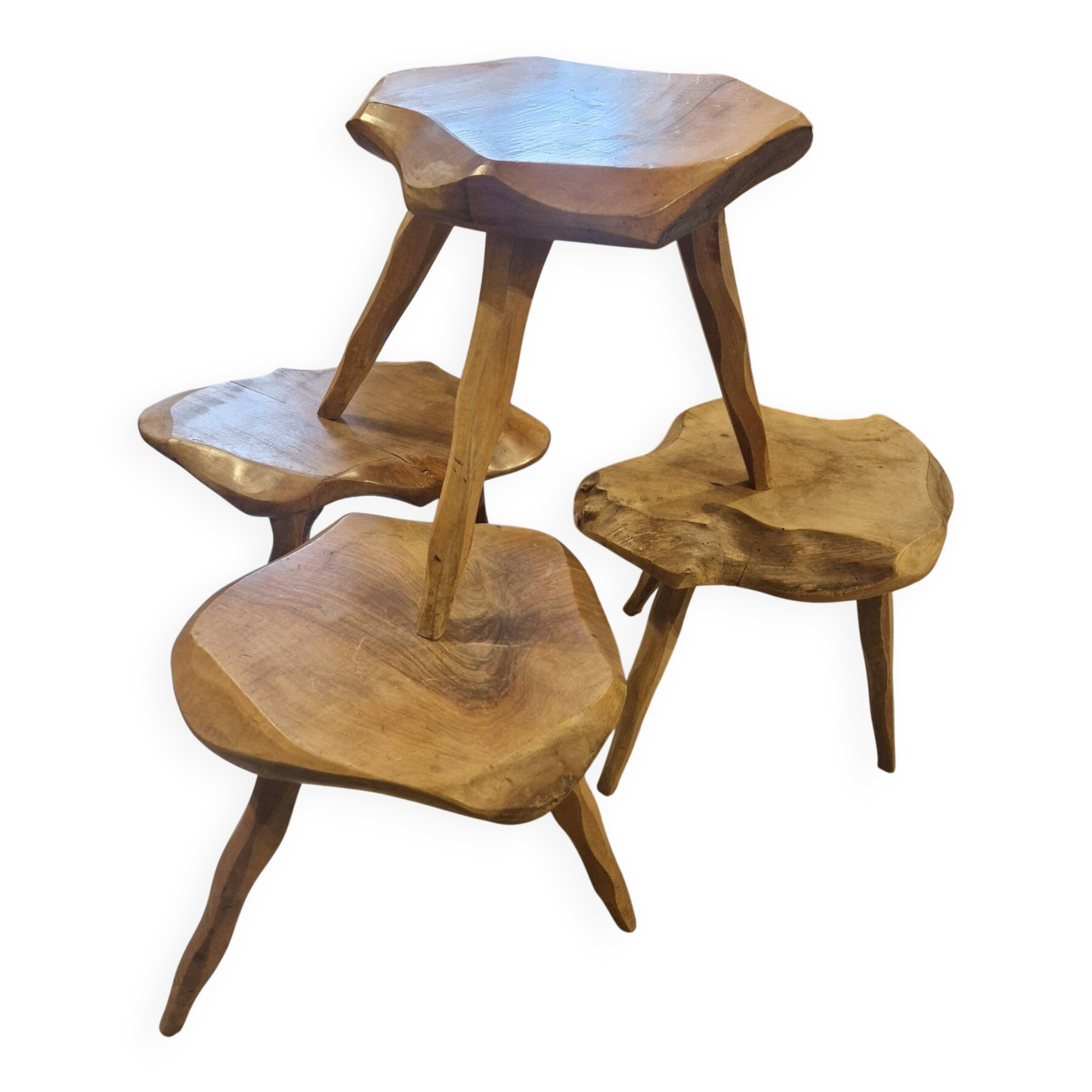 Wooden stools