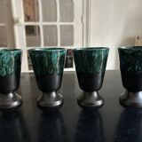 Petit Masse Morvan tea set (8 cups, teapot, sugar bowl, milk jug)