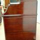 Napoleon III desk in rosewood with caissons and bleachers XIX century