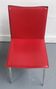 Vintage red leather chair