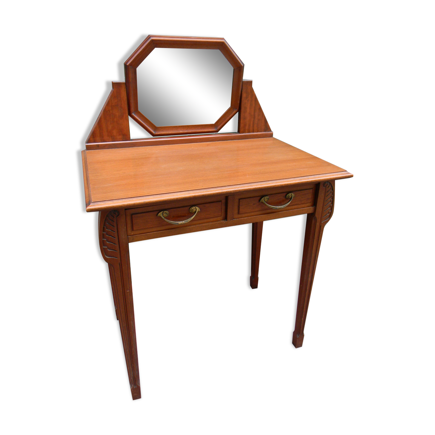 Louis Majorelle Art Deco dressing table in Mahogany