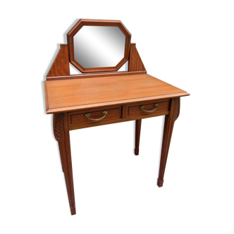 Louis Majorelle Art Deco dressing table in Mahogany