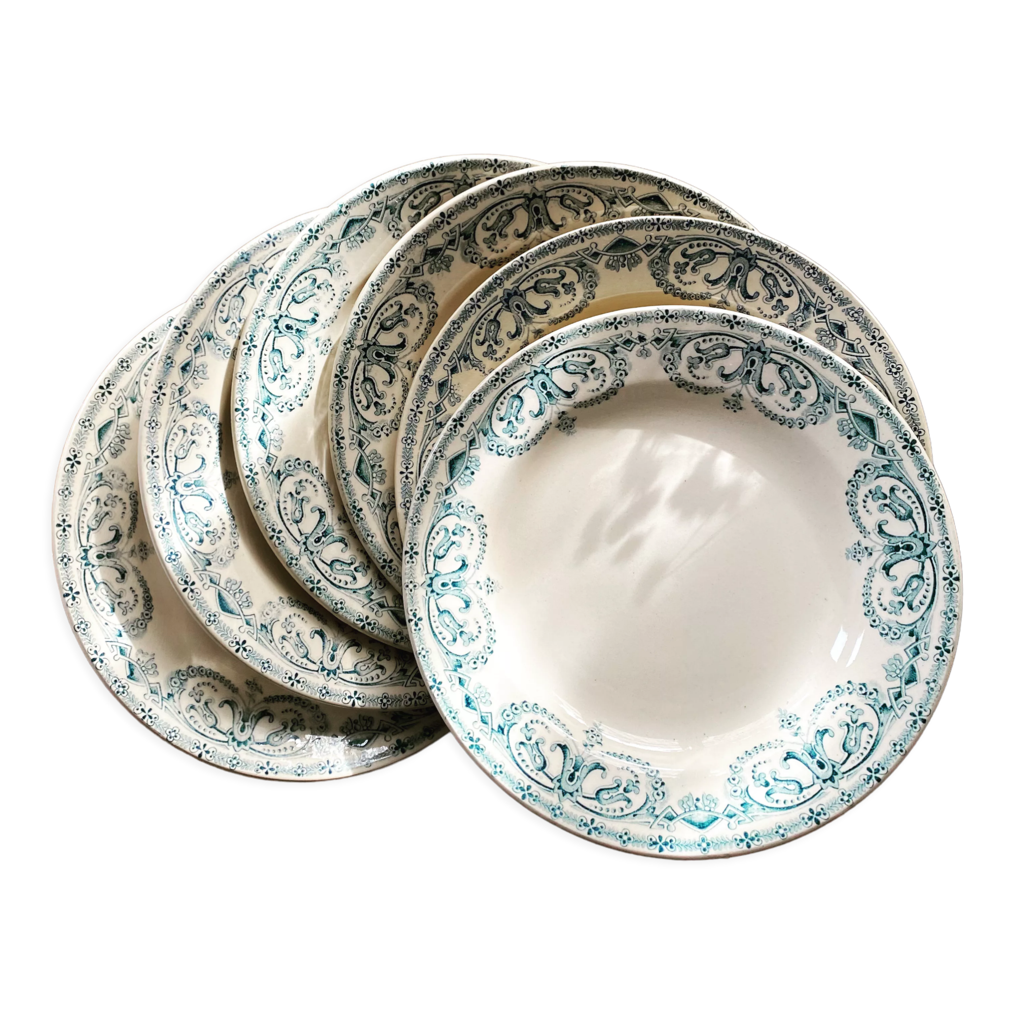 Iron Earth plates x6