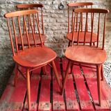 Set of 4 vintage 1960's scandinavian