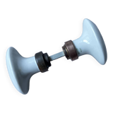Limoge porcelain door knobs (pair)