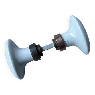 Limoge porcelain door knobs (pair)