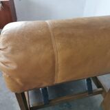 Tawny leather heater