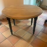 Louis Philippe style round table revamped