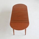 Henning Kjaernulf model 62 dining table teak Soro Stolefabrik Denmark 1958