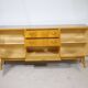 Mid-Century Sideboard in Cherry Wood by Möbel Mann, 1960s