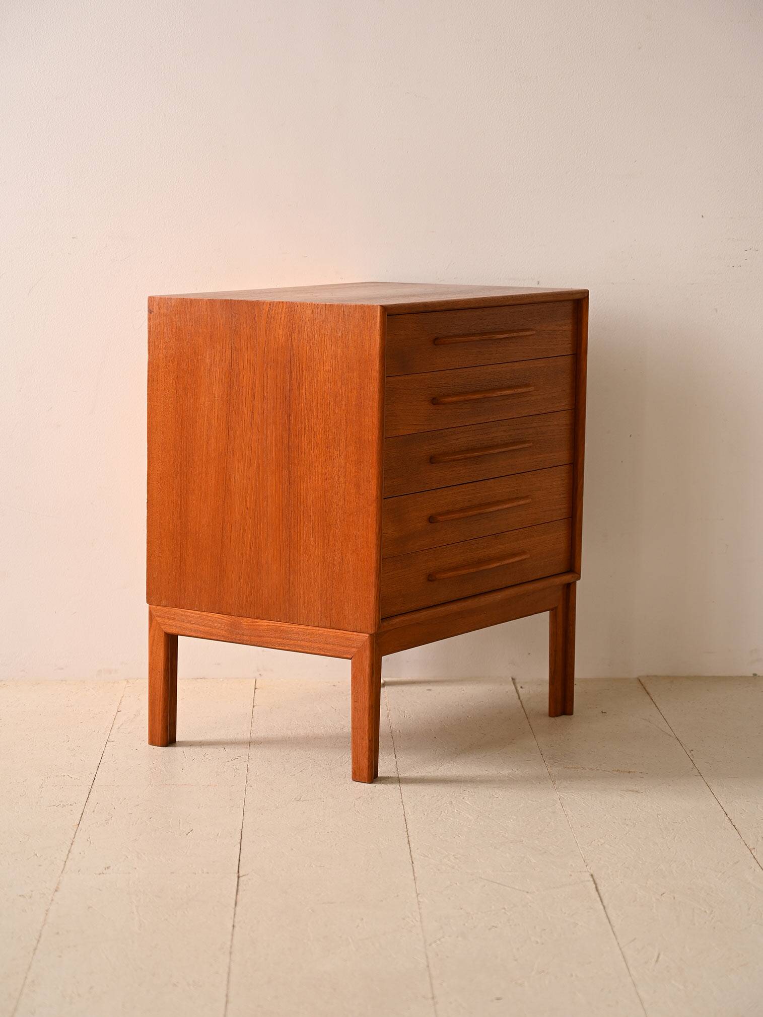 1950s teak chest of drawers