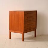 Commode en teck des années 1950
