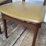 Pair of Scandinavian chairs wood