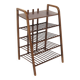 Scandinavian beech magazine rack, Sweden, 1960